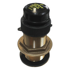 Transductor de bronce Thru Hull, mide temperatura, velocidad, y profundidad.
