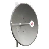 Antena direccional de 3 ft, 5.9 a 7.1 GHz, Ganancia 34 dBi, Conectores RP-SMA Hembra, Polarización doble, incluye montaje para torre o mástil
