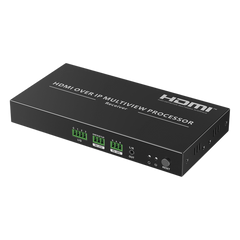 Receptor 4K60Hz sobre IP con multivisor