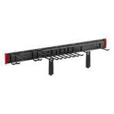 Estante de Almacenamiento de Pared Versátil de Alta Resistencia (en 3 Placas de Pared)
