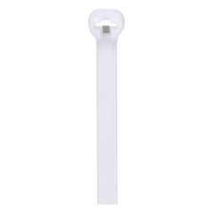 Cincho de Nylon 6.6 Dome-Top® Con Lengüeta de Bloqueo de Acero Inoxidable, 305 mm largo x 4.7mm ancho, Color Natural, Paquete de 100pz