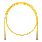 Cable de Parcheo UTP Categoría 6, con Plug Modular en Cada Extremo - 1.5 Metros (4.92 Pies) - Amarillo