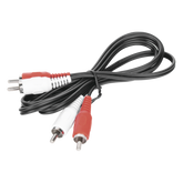 Cable RCA Macho a Macho de 1 Metro (3.28 Pies) de Longitud, para Aplicaciones de Audio y Video Optimizado para HD