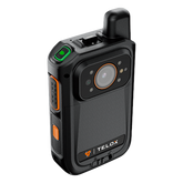 Bodycam IP67 4G LTE Android 12 / Con Funciones de Radio POC / Pantalla Táctil de 2" / Soporta llamadas Telefónicas y Mensajes SMS /Descarga de Vídeo automática con estación