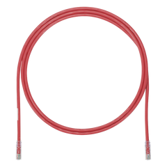 Cable de Parcheo UTP, Cat6A, 24 AWG, CM, Color Rojo, 1.52 Metros (5 Pies)