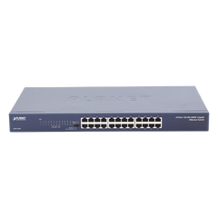 Switch No Administrable Gigabit de 24 Puertos 10/100/1000 Mbps, Con Modo Extendido Para Envió de Datos de Hasta 200 m