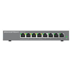 Switch de Red Administrable Capa 2 Lite / 8 Puertos Gigabit Ethernet / 4 Puertos PoE / VLAN / QoS / Snooping IGMP / Montaje en Pared y Escritorio / Compatible con GDMS