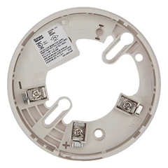 Base de conexión de 4 pulgadas para detector de humo inteligente direccionable, función antivandálica, color marfil