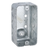 Caja (Chalupa) 4x2"/ Profundidad 1-7/8" / 7 Entradas de 1/2" y 1 de 3/4".