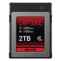 Memoria CFexpress Tipo B / 2 TB / 1800 MB/s Lectura / 1600 MB/s Escritura / Video 8K / PCIe Gen 3×2