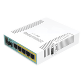 (hEX PoE) Routerboard 5 puertos Gigabit Ethernet PoE 802.3at, 1 Puerto USB