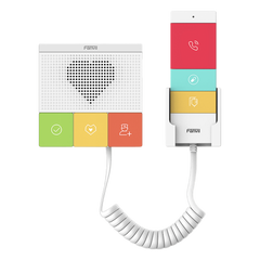 Intercomunicador SIP Wi-Fi para Hospital/Asilos, 6 botones, antibacterial, 1 Relevador integrado