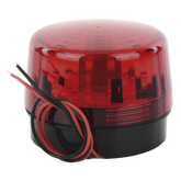 Luz Estroboscópica LED (35) / Patrones de Parpadeo Ajustables / 8 Patrones / Batería de Respaldo / 12-24 Vcc/Vca / Resistente al Clima IP66/IP55