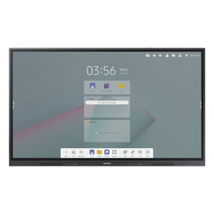 Pantalla Interactiva 75" / Resolución 4K UHD (3840x2160) / Táctil IR / Brillo 400 nits / Android 14 EDLA / WiFi y Bluetooth / Compatible VESA 800x400