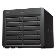 NAS Synology DiskStation DS2422+ | 12 Bahías | Expandible a 24 Bahías | Procesador AMD Ryzen Quad-Core | Hasta 32 GB DDR4 ECC | Caché NVMe SSD | Redes 10/25GbE | Compatible con Virtualización y Vigilancia.