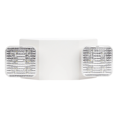 Luz LED de Emergencia / Doble LED 1W / 150 Lúmenes / Voltaje Universal 127-277 VAC / Batería Ni-Cd 3.6V 900mAh / UL 5VA / 90 min Autonomía