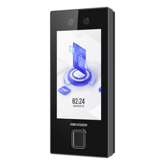 Terminal Facial MinMoe DS-K1T344EBFWX-E1 / Lector de Huellas y Tarjetas PROX EM / 3000 Rostros / 3000 Huellas / Pantalla 4.5" / Hik-Connect Teams / IP65 / PoE WiFi / HIK-IA / SIP