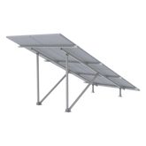 Montaje para Panel Solar 2X2, Riel 5 de 2700mm para Módulos con Espesor de 30-35mm, Vel. de Viento Máx. 136km/h