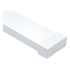 Tapa final blanca de PVC auto extinguible, para canaleta PT48 (6190-01002)