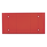Domo Central Pequeño de reemplazo para barra de luces SP216 de la marca SignalPro, Color Rojo