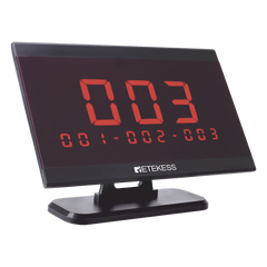 Pantalla receptora inalambrica para sistema de llamada de asistencia