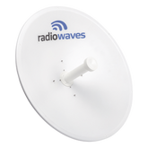 Antena Direccional de alto desempeño, Dimensiones (2 ft), Ganancia de 29 dBi, 4.9-6 GHz, Conectores N-hembra, Fácil instalación, Preensamblada, Montaje incluido