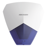 Sirena Estrobo Cableada Hikvision DS-PS1-B / 105 dB / LED Azul / IP54 / Compatible con Cualquier Panel de Alarma