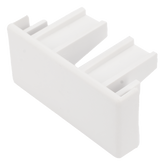 Tapa final color blanco de PVC auto extinguible, para canaleta TMK1735, TMK1735SD (5390-02001)