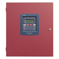 Panel de control de incendio direccionable con comunicador IP y POTS integrado, 318 puntos por lazo SLC, expandible a 954 puntos
