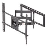 Montaje de Pared Universal Giratorio SP5-NB / Pantallas de 75" a 110" / VESA 400x400 a 800x600 mm / Carga 90.9 kg (200 lbs) / Inclinación +10° a -5° / Rotación 45° / Distancia de Pared 7.2 a 70 cm / Acero