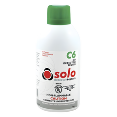 Lata De Gas De Monóxido De Carbono (CO) Genuino Para Prueba De Detectores De CO, Uso Manual o En Dispensadores SOLO-330/SOLO-332, Listado UL