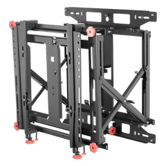 Soporte Muro para video wall LCD / Liberación Rápida / Para Pantallas 46"-60" / Ajuste Micro Sin Herramientas XYZ 1.5" / VESA 600x400 mm / Carga Máxima 56Kg / Gestión Integrada de Cables