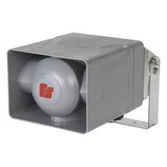Altavoz No Amplificado 100 W, 25/70 Vrms, Volumen 120 dBa Tono, para zonas peligrosas Clase I Div 2 Grupos A-D, grado de protección NEMA 4X Exterior, Montaje para Pared, Techo y/o Poste