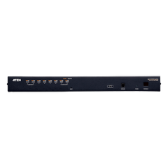 Switch KVM | Conexión Cat 5e | 8 puertos | Resolución 1920 x 1200 | Conexión de Múltiples Switches | Compatible Windows, Linux, Mac
