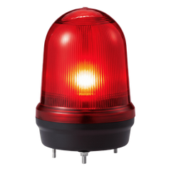 LED con patrones fijo/intermitente, estroboscópico y simulación rotatorio, Color Rojo de 12-24 VCD