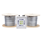Cable Sensor Perimetral IRONCLAD / 610 m (2,000 ft) / 2 Zonas / Cerca Ciclónica / Sin Falsas Alarmas por Viento / Tarjeta LPU400 / Calibración por Software