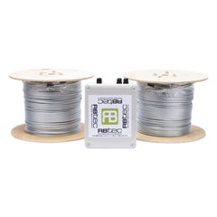 Cable Sensor Perimetral IRONCLAD / 610 m (2,000 ft) / 2 Zonas / Cerca Ciclónica / Sin Falsas Alarmas por Viento / Tarjeta LPU400 / Calibración por Software