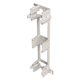 Bracket para Montaje de Regleta S66, Acepta 1 regleta M150, 6 conectores de 25 pares