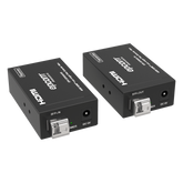 Extensor HDMI sobre Fibra Óptica | Resolución 4K2K@60Hz | Monomodo LC | 4:4:4 | Ancho de Banda 18 Gbps | Distancia hasta 10 km | HDCP 2.2 | HDR10+ Dolby Vision | Audio 7.1CH