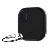 Botón Bluetooth Inalámbrico color Negro, programe escenas de Shelly y ejecútelas con uno o varios clic