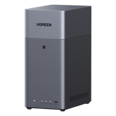 NAS UGREEN NASync DH2300 / Procesador RK3576 / 4GB / 32GB eMMC / 2 Bahías SATA / JBOD-Basic-RAID 0-RAID 1 / Puerto HDMI 4K / 1 GbE / USB 3.2 Gen 1 Type-C / Detección NFC
