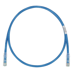 Cable de Parcheo TX6, UTP Cat6, 24 AWG, CM, Color Azul, 10 Metros (32.81 Pies)