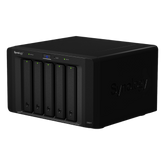 Unidad de Expansión Synology DX517 | 5 Bahías SATA HDD/SSD 3.5" y 2.5" | Puerto eSATA | Diseño Hot-Swap | Compatible con DS1517+ y DS1817+.