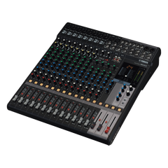 Mezcladora de Audio | 16 Canales | 10 Entradas de Micrófono | Entradas de Línea | Efectos | (MG16X)