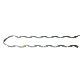 Remate Preformado de Acero Galvanizado para fibra Mini-ADSS, Diámetros 6-7 mm (Estructura de 4 hilos con Polvo Abrasivo)