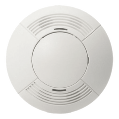 Sensor de ocupación ultrasónico de montaje en techo con cobertura de 186 m² y campo de visión de 360°, autoadaptable, para sistemas de control de iluminación Lutron