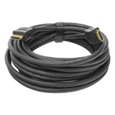 Cable HDMI de 5 Metros (16.40 pies) (High Speed) / Resolución 4K / Soporta Canal de Retorno de Audio (ARC)/ Soporta 3D / Blindado para Reducir Interferencia / Chapado en Oro / Alta Resistencia y Durabilidad.