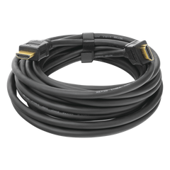 Cable HDMI de 5 Metros (16.40 pies) (High Speed) / Resolución 4K / Soporta Canal de Retorno de Audio (ARC)/ Soporta 3D / Blindado para Reducir Interferencia / Chapado en Oro / Alta Resistencia y Durabilidad.