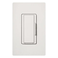 Control atenuador acompañante Maestro para atenuación multilocalización desde hasta 10 puntos, 120 V, cableado estándar de 3 vías, color blanco