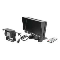 Camara de Reversa Alambrica y Monitor para Vehiculos de Trabajo y Montacargas